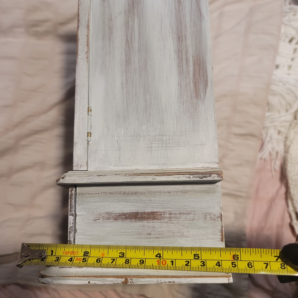 Rustic White Jewelry Box Set - Picture 8 of 12